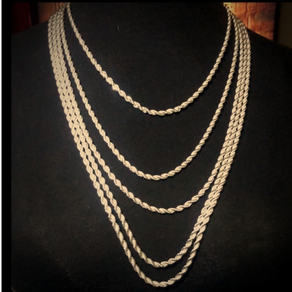 CHAIN “ROPE STYLE” - SILVER PLATED